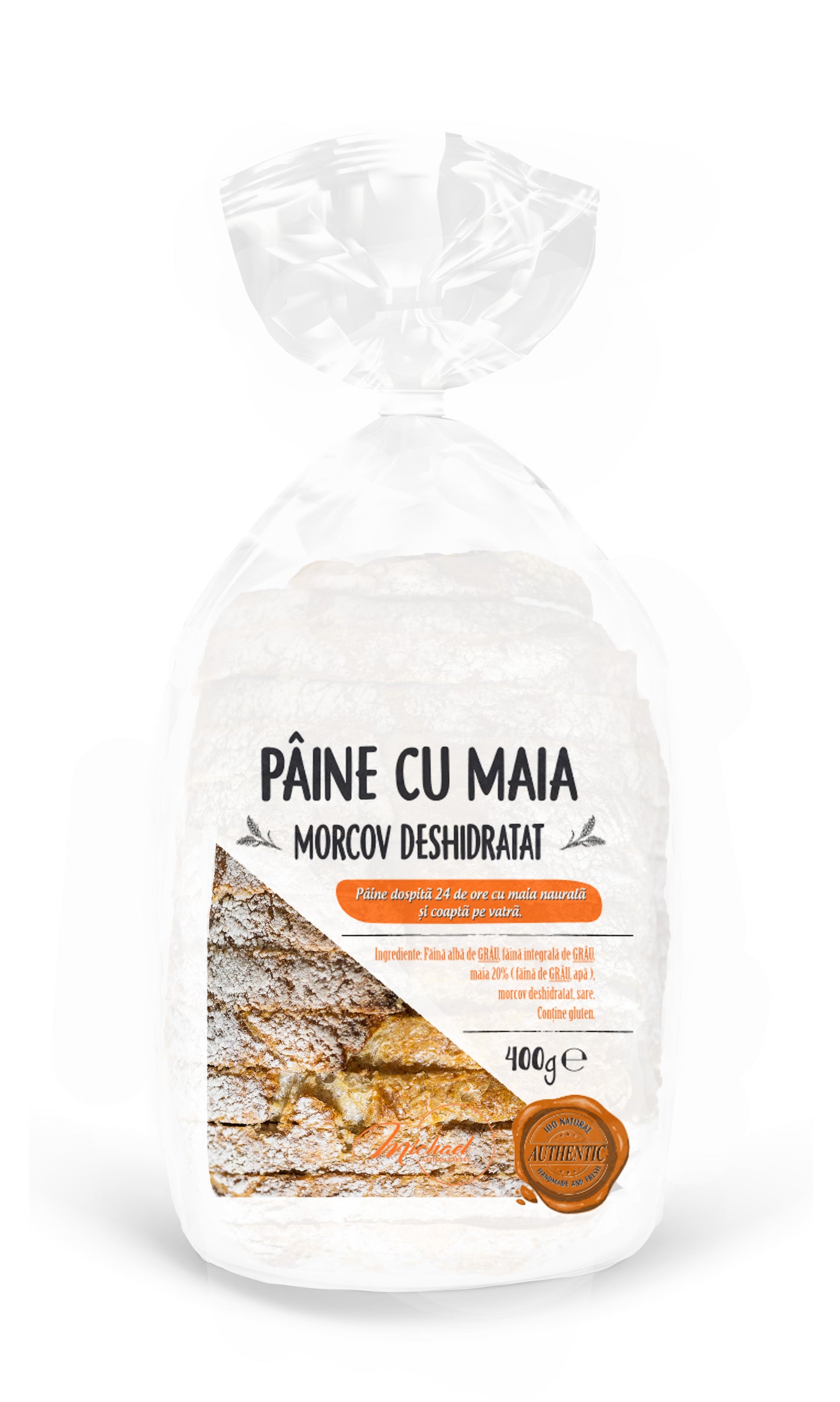 Pâine cu Maia Morcov Deshidratat - 400g
