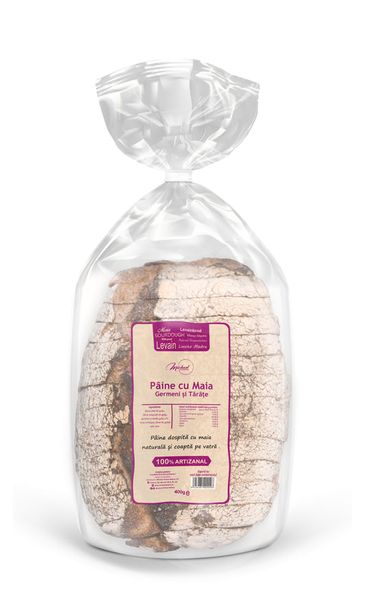 Pâine cu Maia Germeni și Tărâțe - 400g